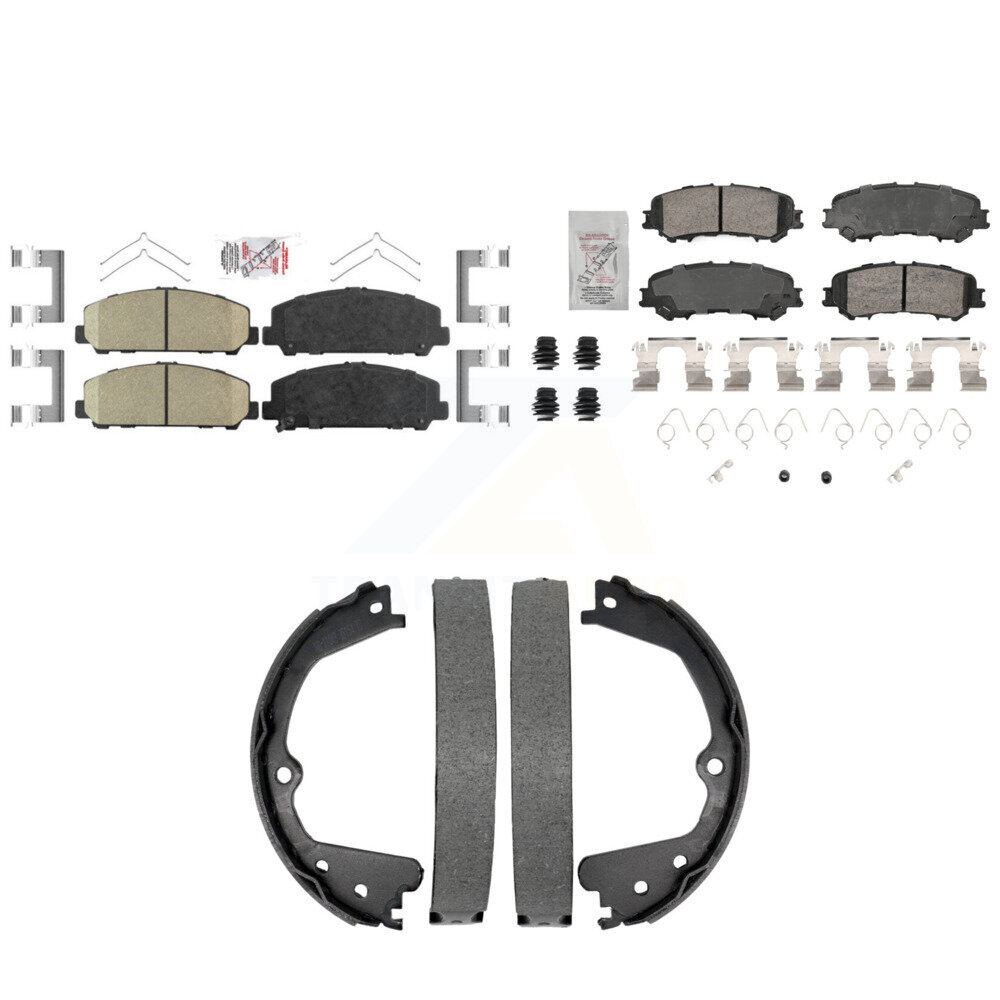 Transit Auto - KNN-101423 - Front and Rear Disc Brake Pad Kits