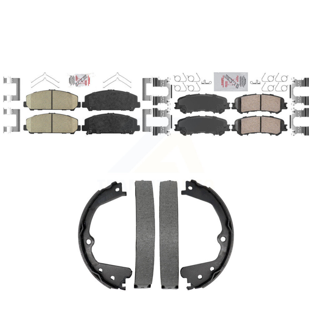 Transit Auto - KNN-101425 - Front and Rear Disc Brake Pad Kits