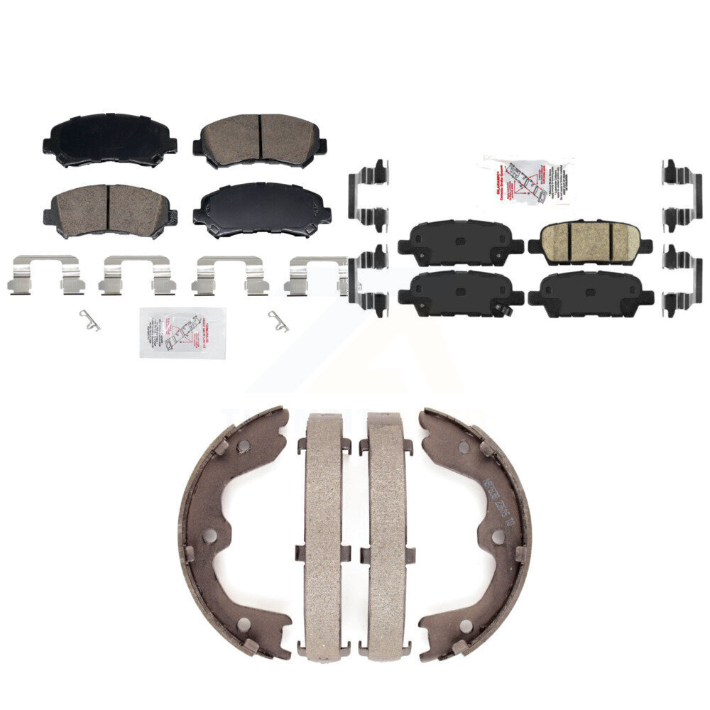 Transit Auto - KNN-101488 - Front and Rear Disc Brake Pad Kits