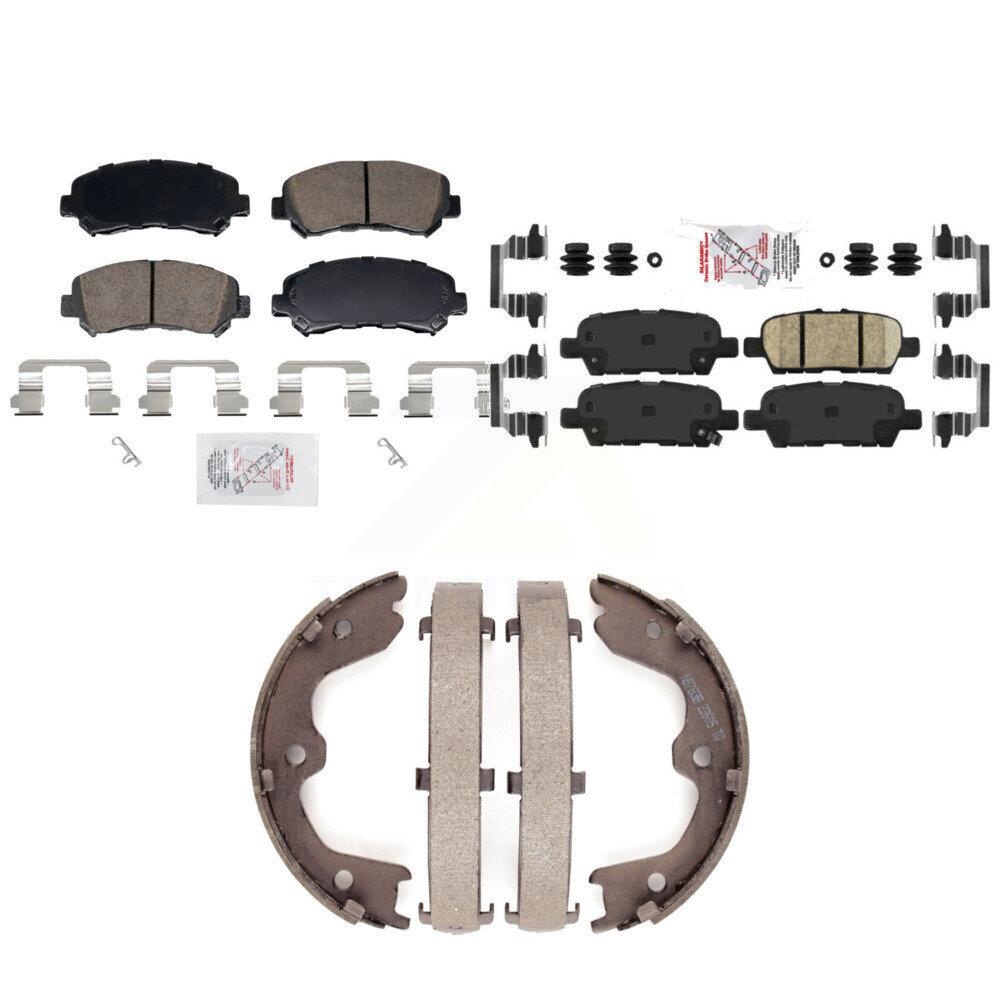 Transit Auto - KNN-101490 - Front and Rear Disc Brake Pad Kits