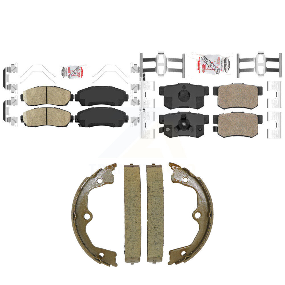 Transit Auto - KNN-101511 - Front and Rear Disc Brake Pad Kits