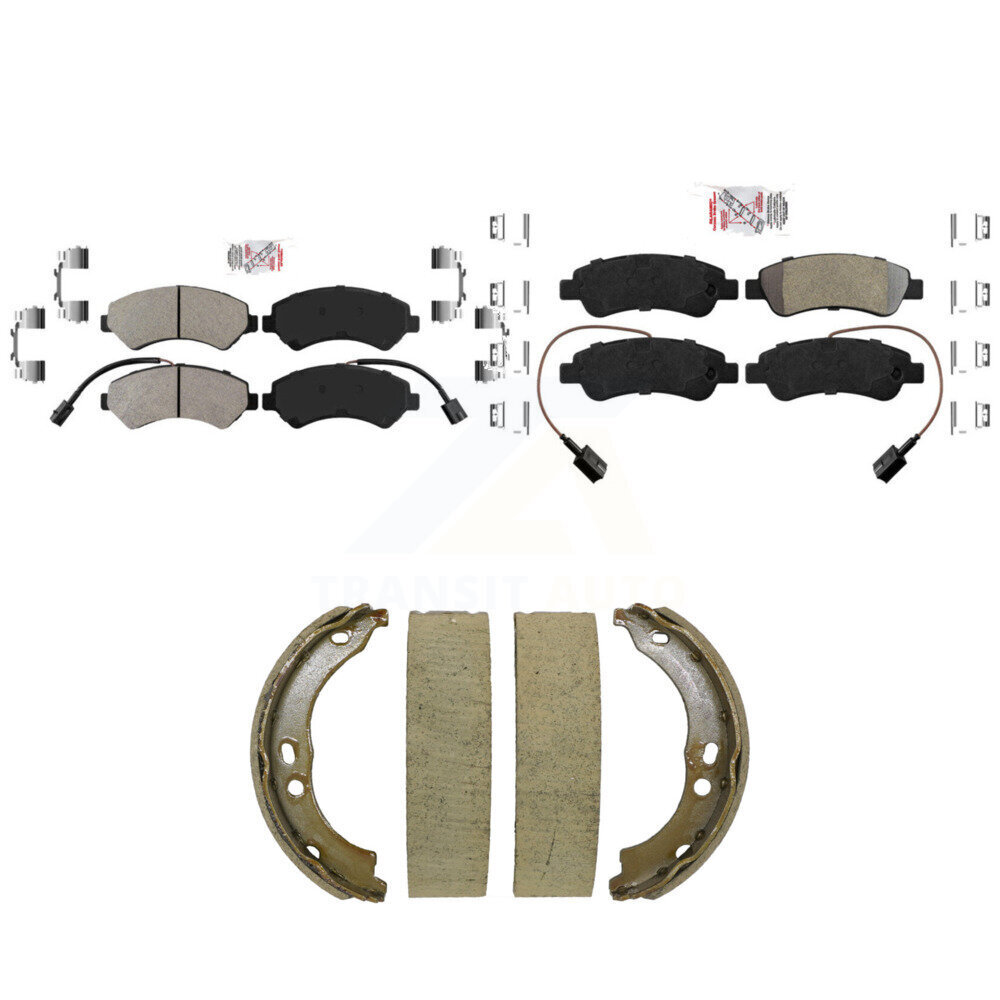 Transit Auto - KNN-101521 - Front and Rear Disc Brake Pad Kits