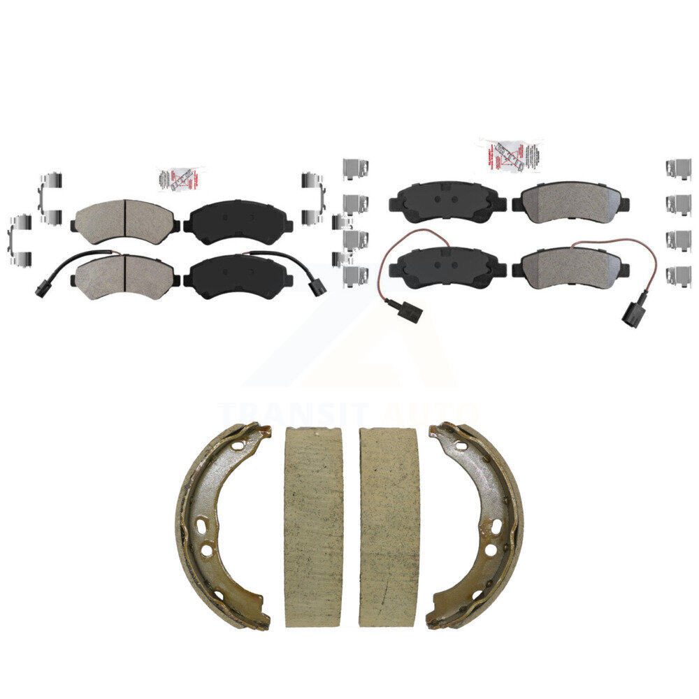 Transit Auto - KNN-101523 - Front and Rear Disc Brake Pad Kits