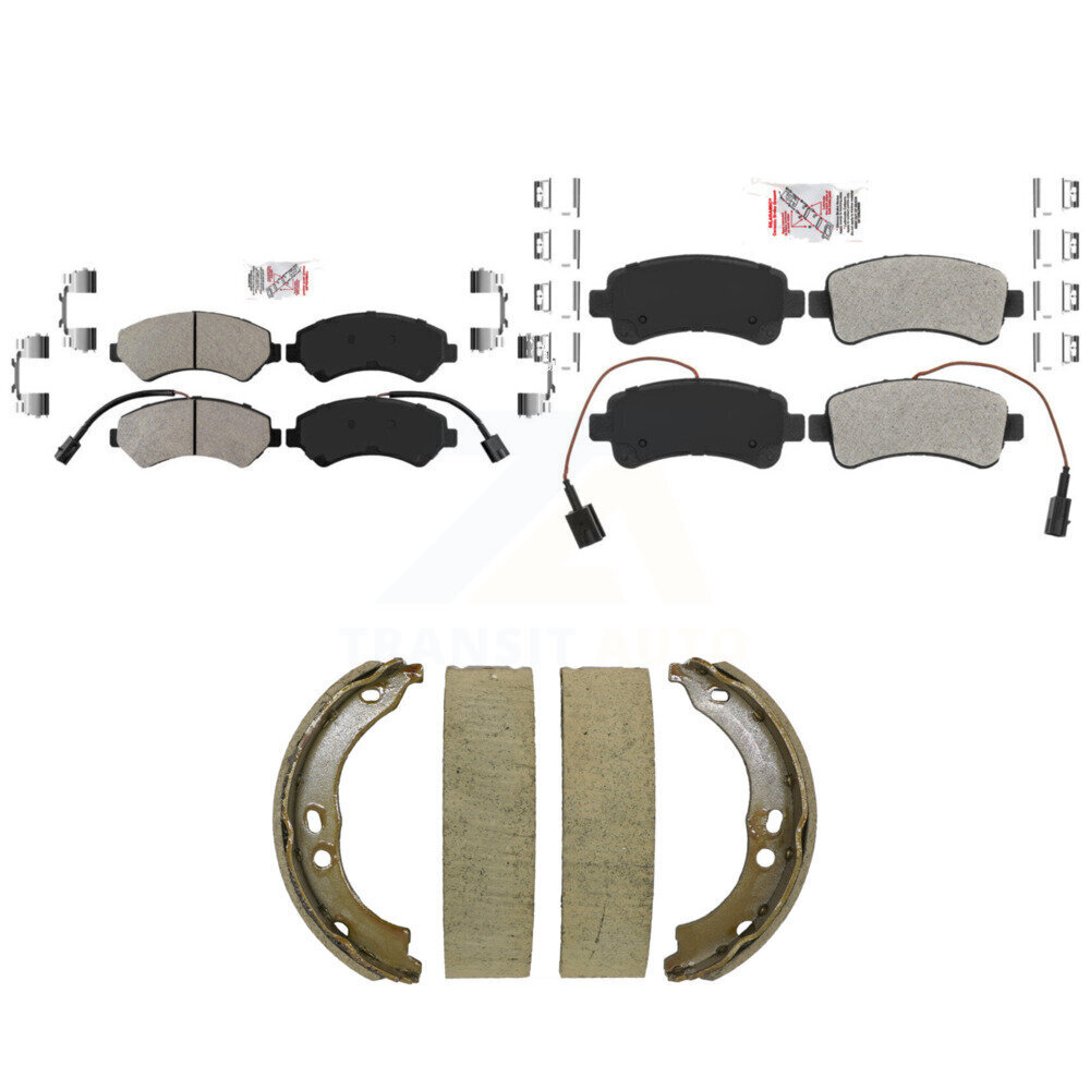 Transit Auto - KNN-101525 - Front and Rear Disc Brake Pad Kits