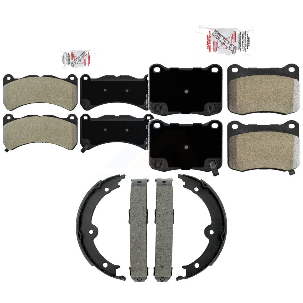 Transit Auto - KNN-101526 - Front and Rear Disc Brake Pad Kits