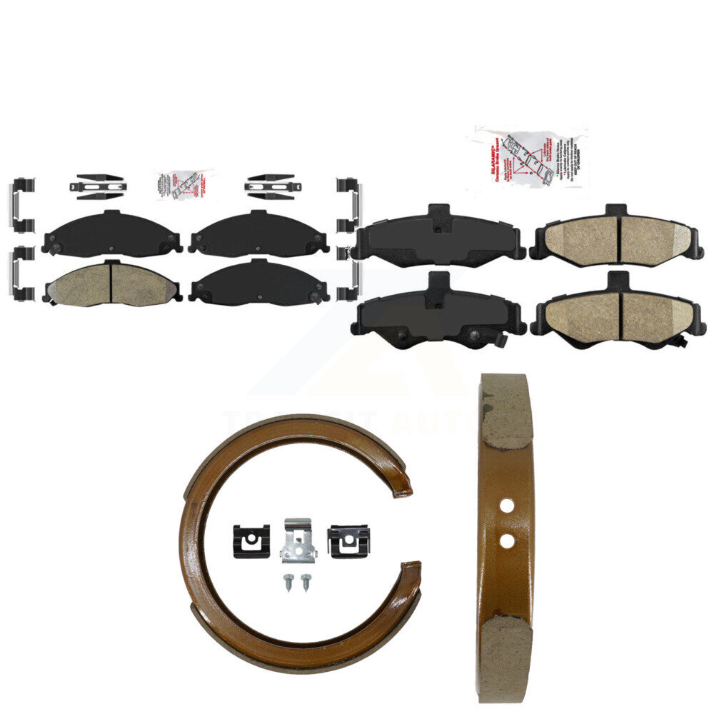 Transit Auto - KNN-101535 - Front and Rear Disc Brake Pad Kits