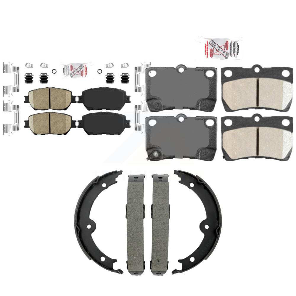 Transit Auto - KNN-101555 - Front and Rear Disc Brake Pad Kits