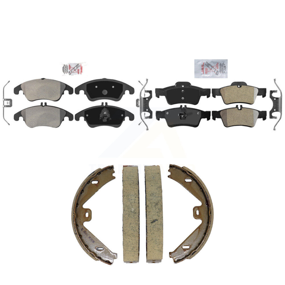Transit Auto - KNN-101582 - Front and Rear Disc Brake Pad Kits