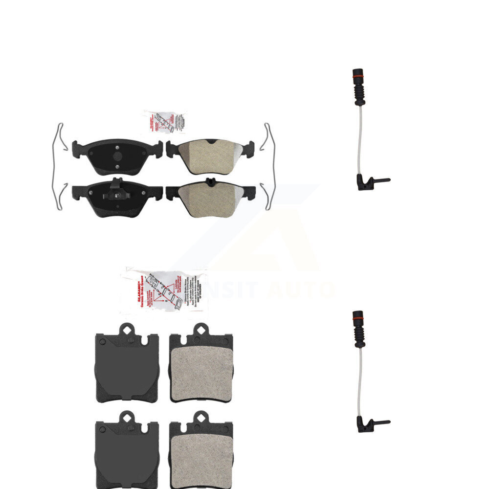AmeriBRAKES - KNW-100002 - Front and Rear Disc Brake Pad Kits