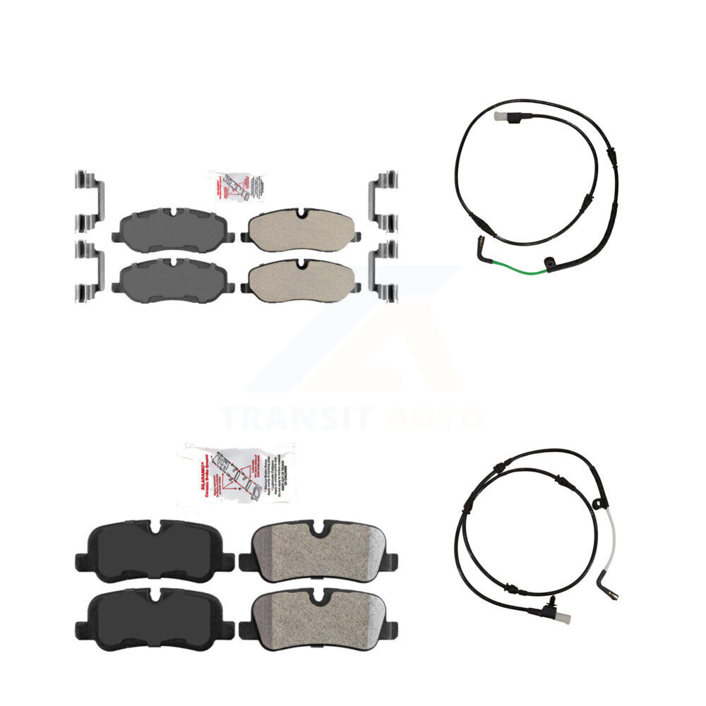 AmeriBRAKES - KNW-100020 - Front and Rear Disc Brake Pad Kits