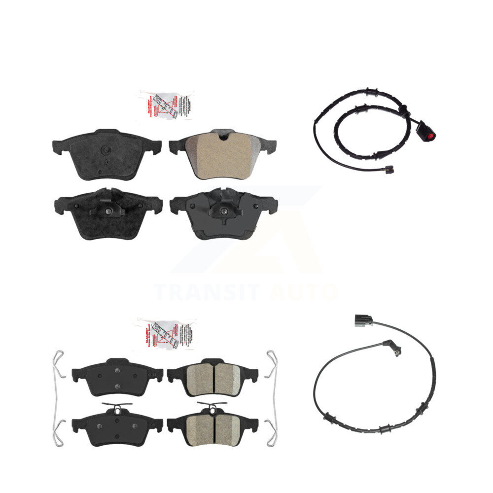 AmeriBRAKES - KNW-100022 - Front and Rear Disc Brake Pad Kits