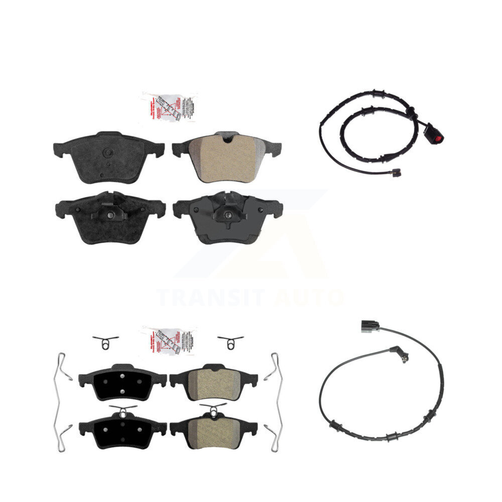 AmeriBRAKES - KNW-100023 - Front and Rear Disc Brake Pad Kits