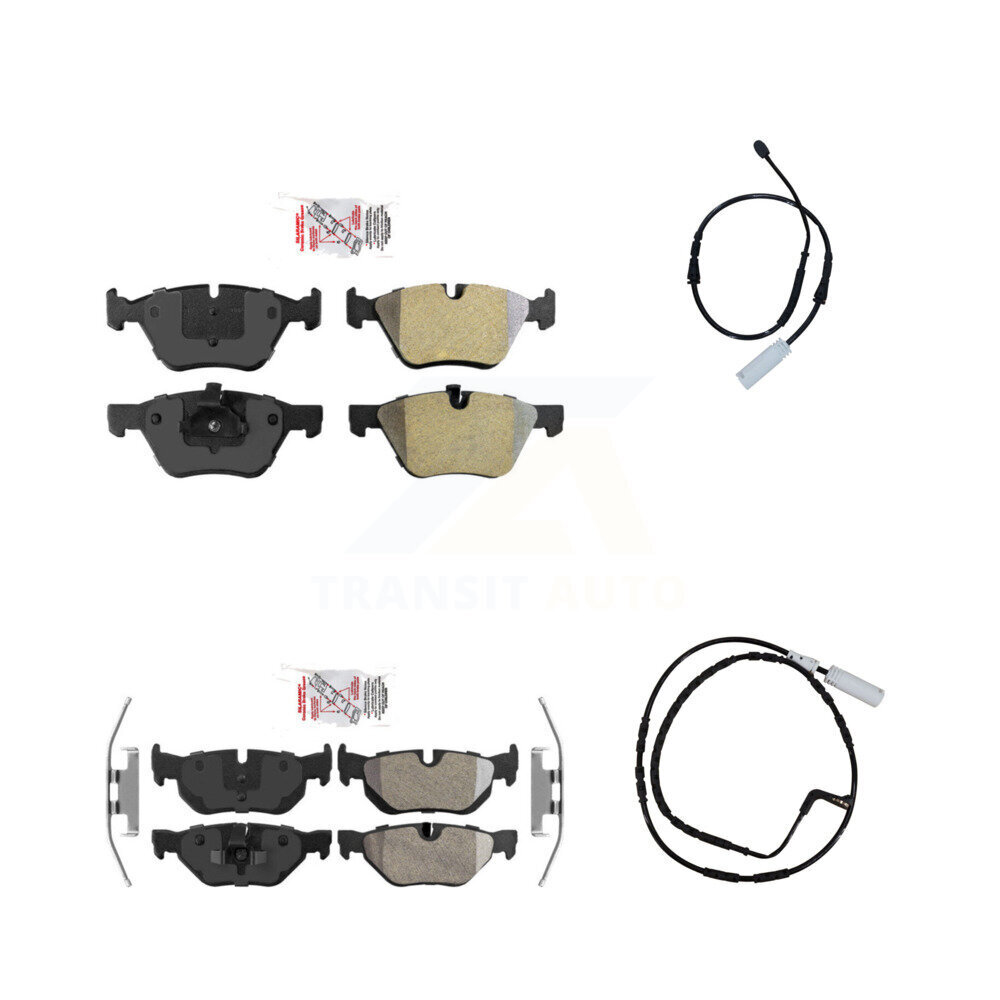 AmeriBRAKES - KNW-100033 - Front and Rear Disc Brake Pad Kits