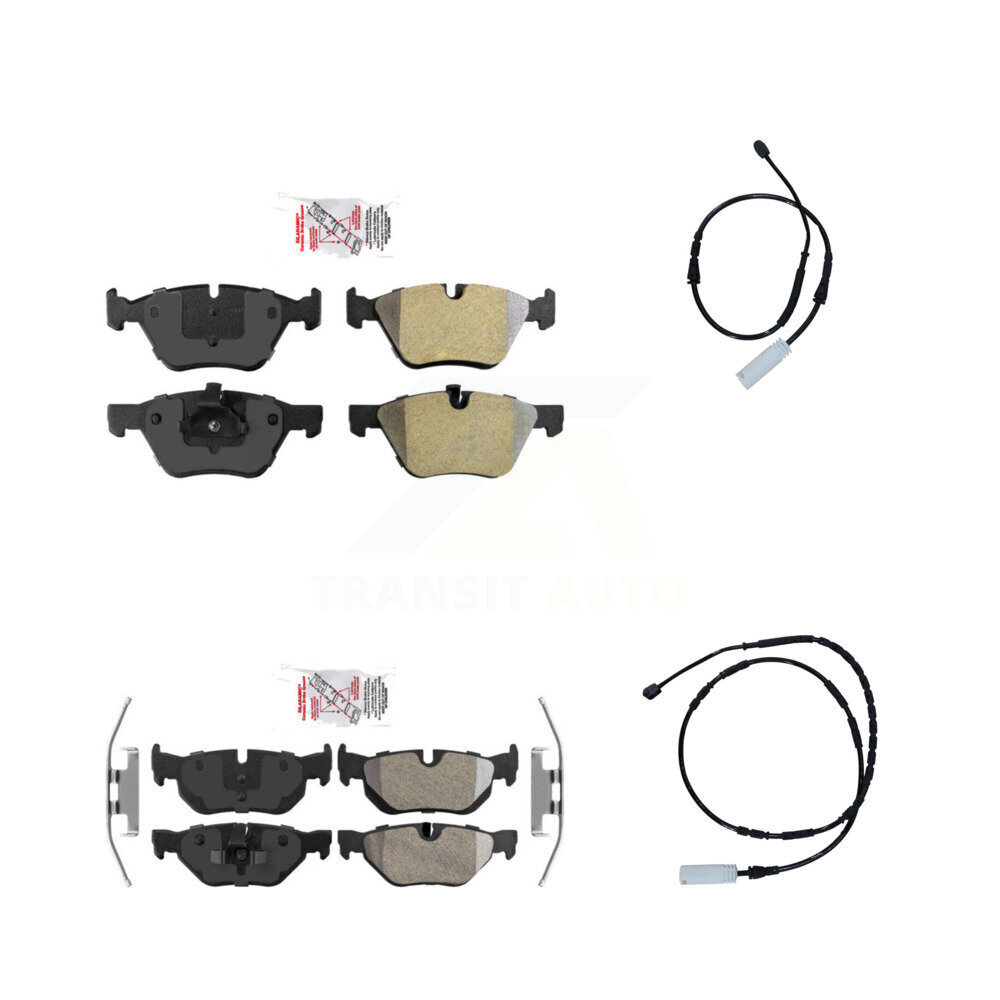 AmeriBRAKES - KNW-100035 - Front and Rear Disc Brake Pad Kits