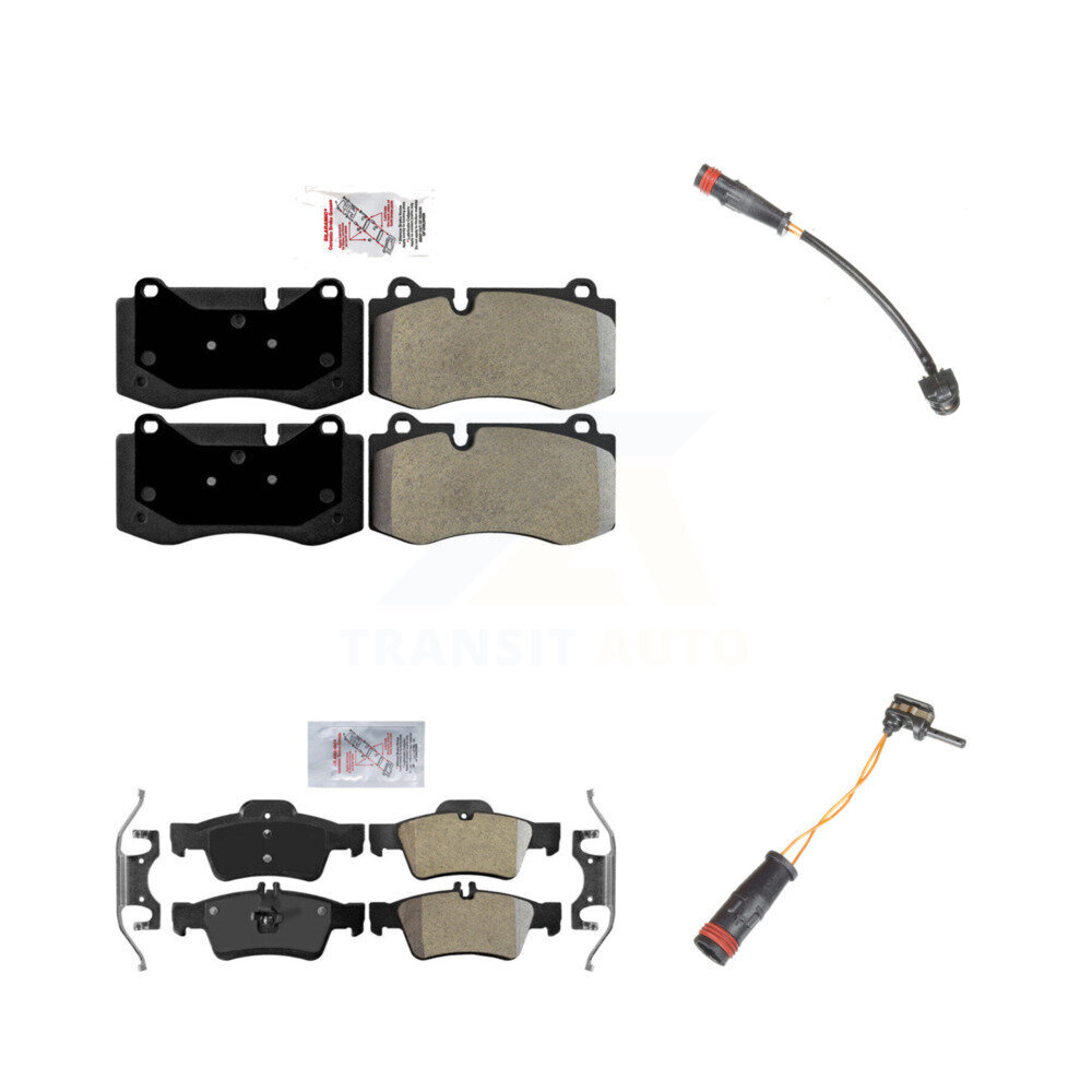AmeriBRAKES - KNW-100063 - Front and Rear Disc Brake Pad Kits
