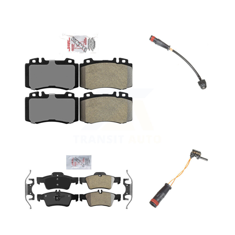 AmeriBRAKES - KNW-100068 - Front and Rear Disc Brake Pad Kits