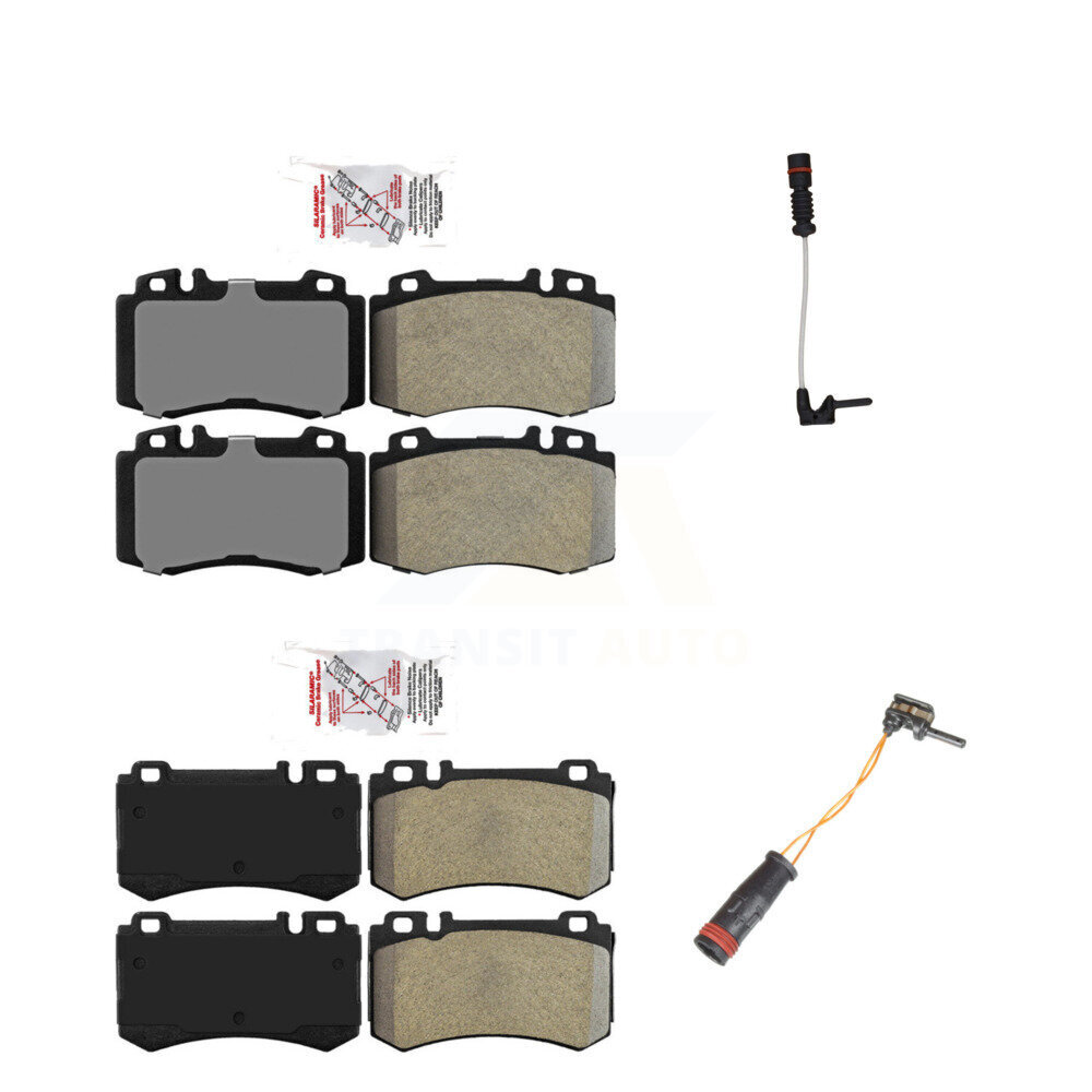 AmeriBRAKES - KNW-100073 - Front and Rear Disc Brake Pad Kits