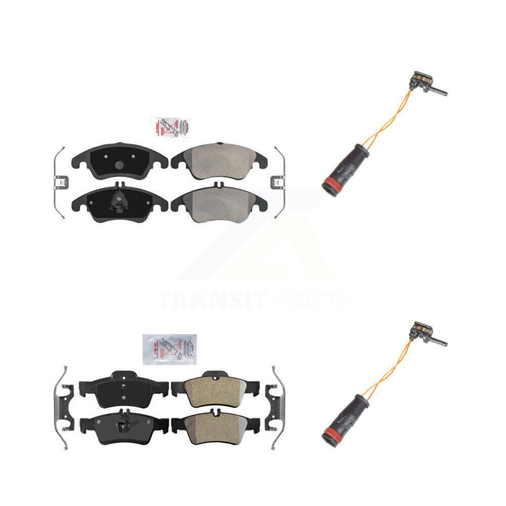 AmeriBRAKES - KNW-100120 - Front and Rear Disc Brake Pad Kits
