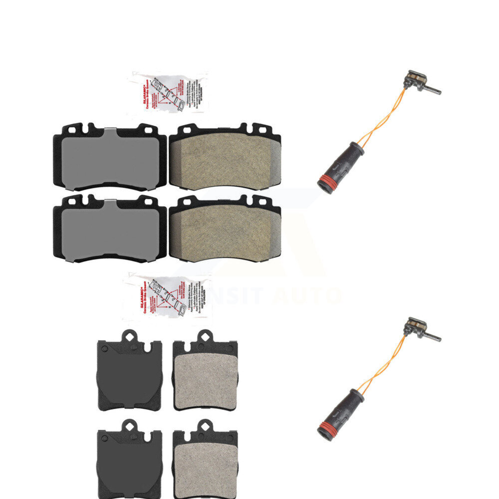 AmeriBRAKES - KNW-100121 - Front and Rear Disc Brake Pad Kits