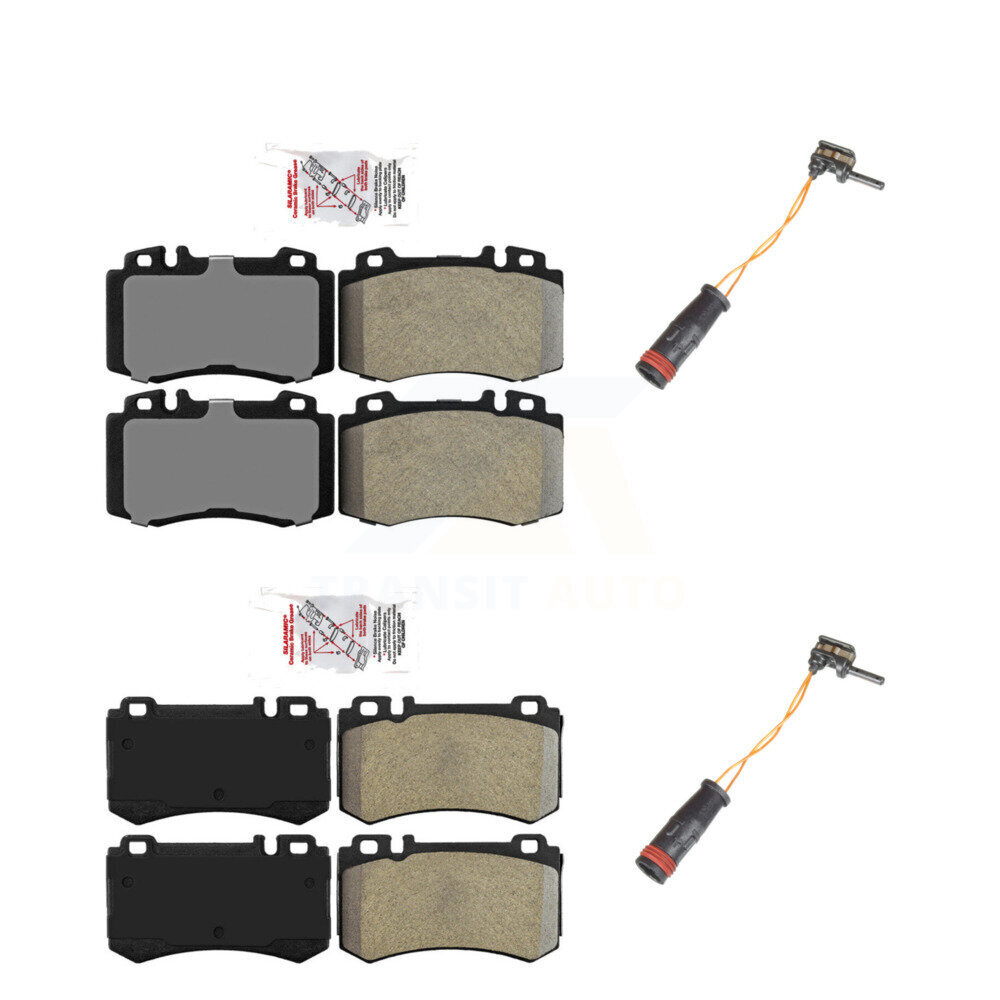 AmeriBRAKES - KNW-100125 - Front and Rear Disc Brake Pad Kits
