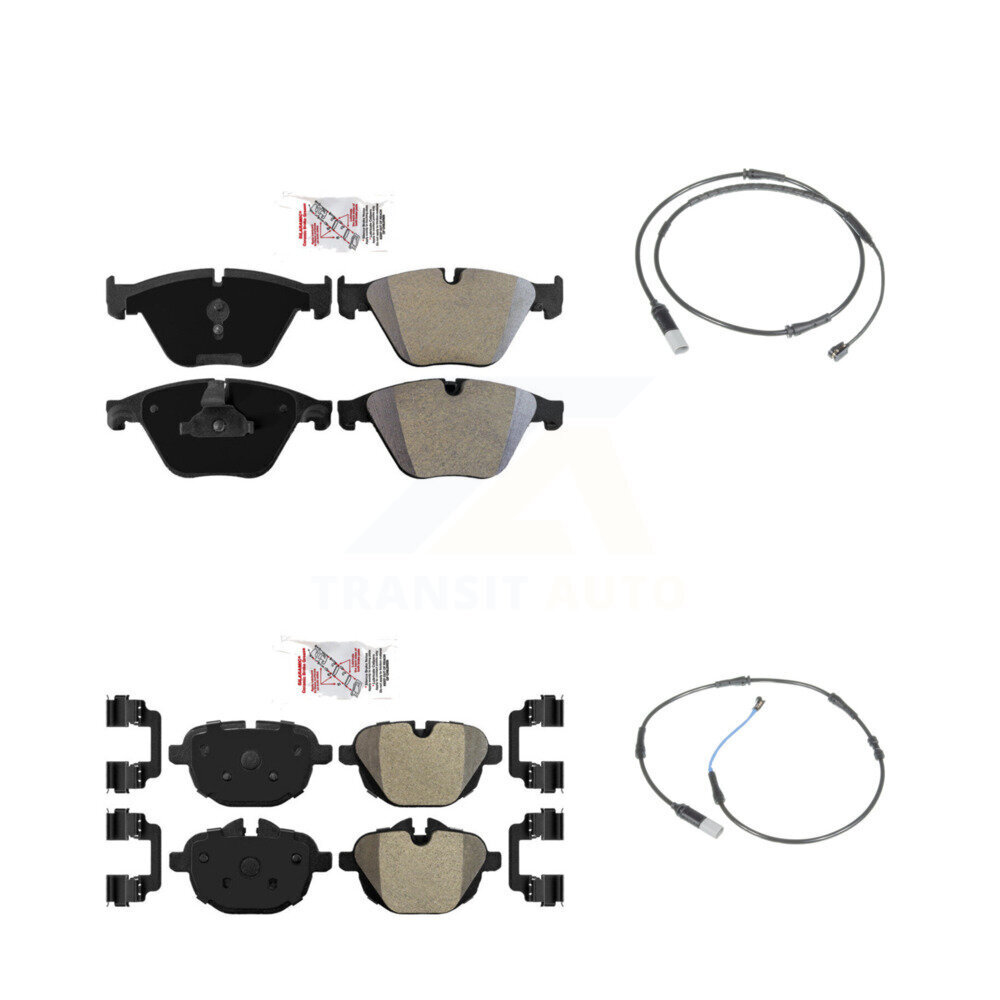 AmeriBRAKES - KNW-100131 - Front and Rear Disc Brake Pad Kits
