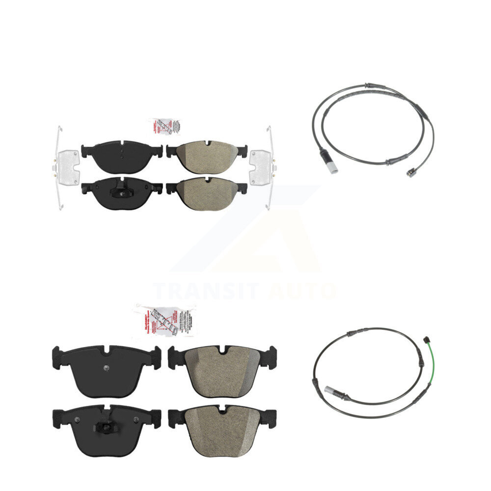AmeriBRAKES - KNW-100132 - Front and Rear Disc Brake Pad Kits