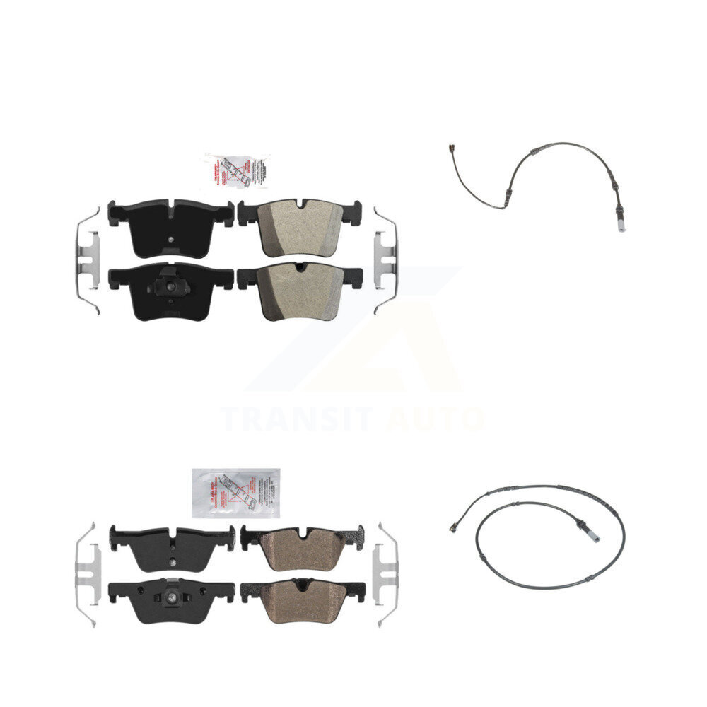 AmeriBRAKES - KNW-100139 - Front and Rear Disc Brake Pad Kits