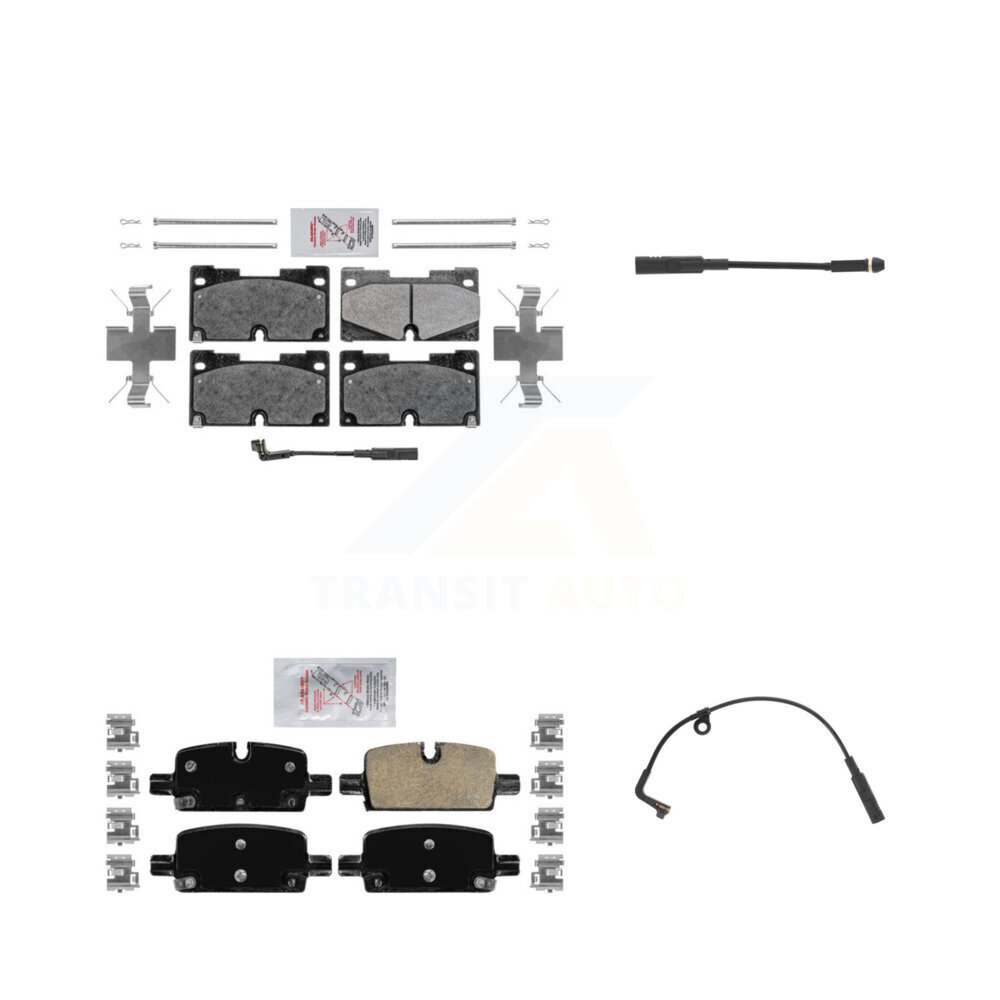 AmeriBRAKES - KNW-100172 - Front and Rear Disc Brake Pad Kits