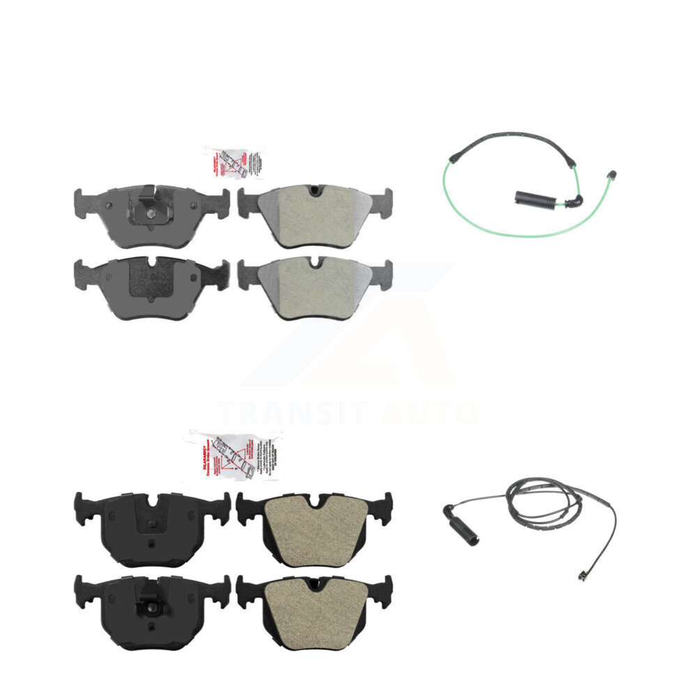 AmeriBRAKES - KNW-100190 - Front and Rear Disc Brake Pad Kits
