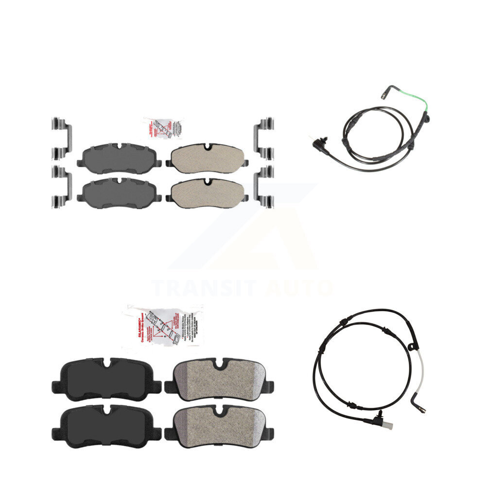 AmeriBRAKES - KNW-100193 - Front and Rear Disc Brake Pad Kits