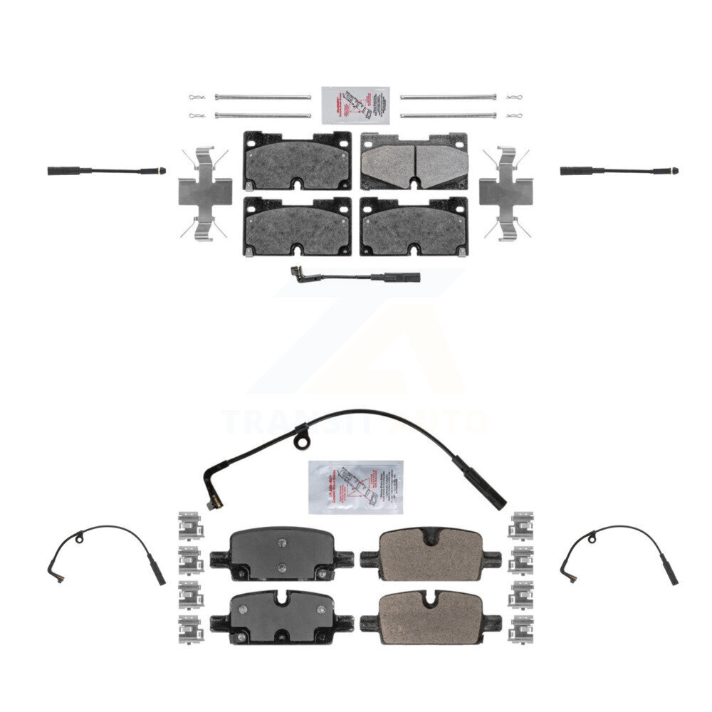 AmeriBRAKES - KNW-100230 - Front and Rear Disc Brake Pad Kits