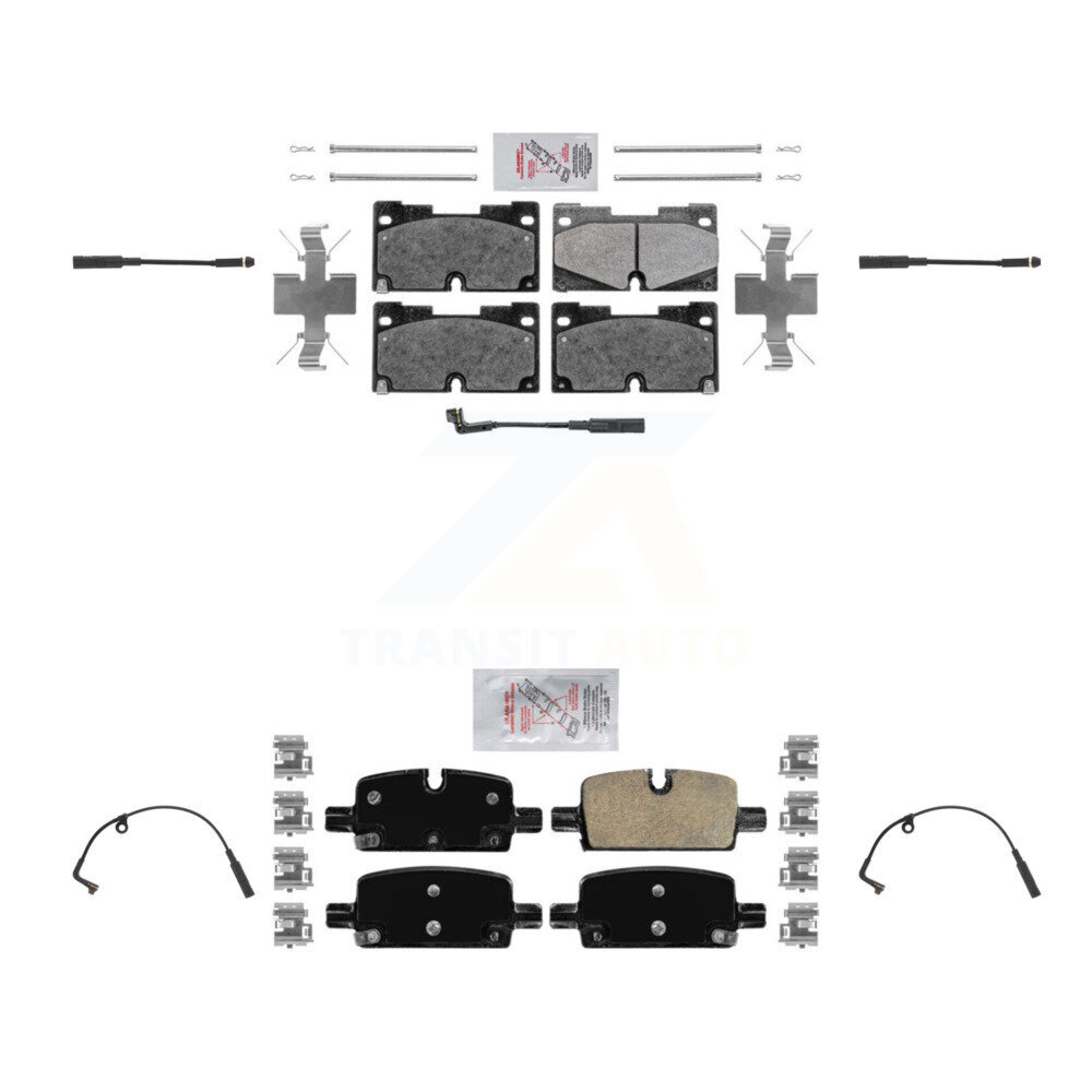 AmeriBRAKES - KNW-100231 - Front and Rear Disc Brake Pad Kits
