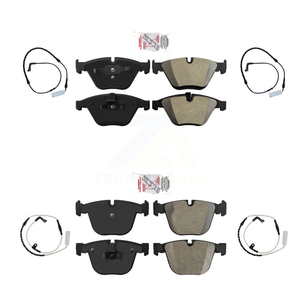 AmeriBRAKES - KNW-100237 - Front and Rear Disc Brake Pad Kits