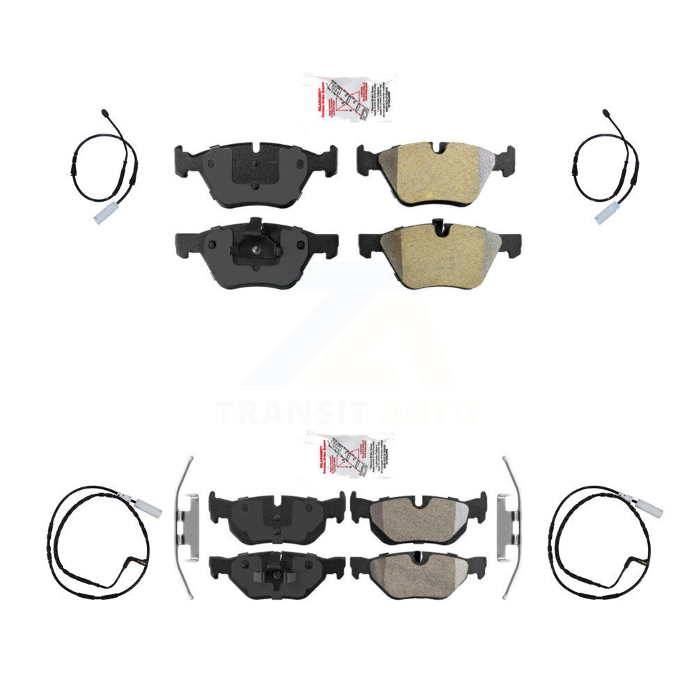 AmeriBRAKES - KNW-100238 - Front and Rear Disc Brake Pad Kits