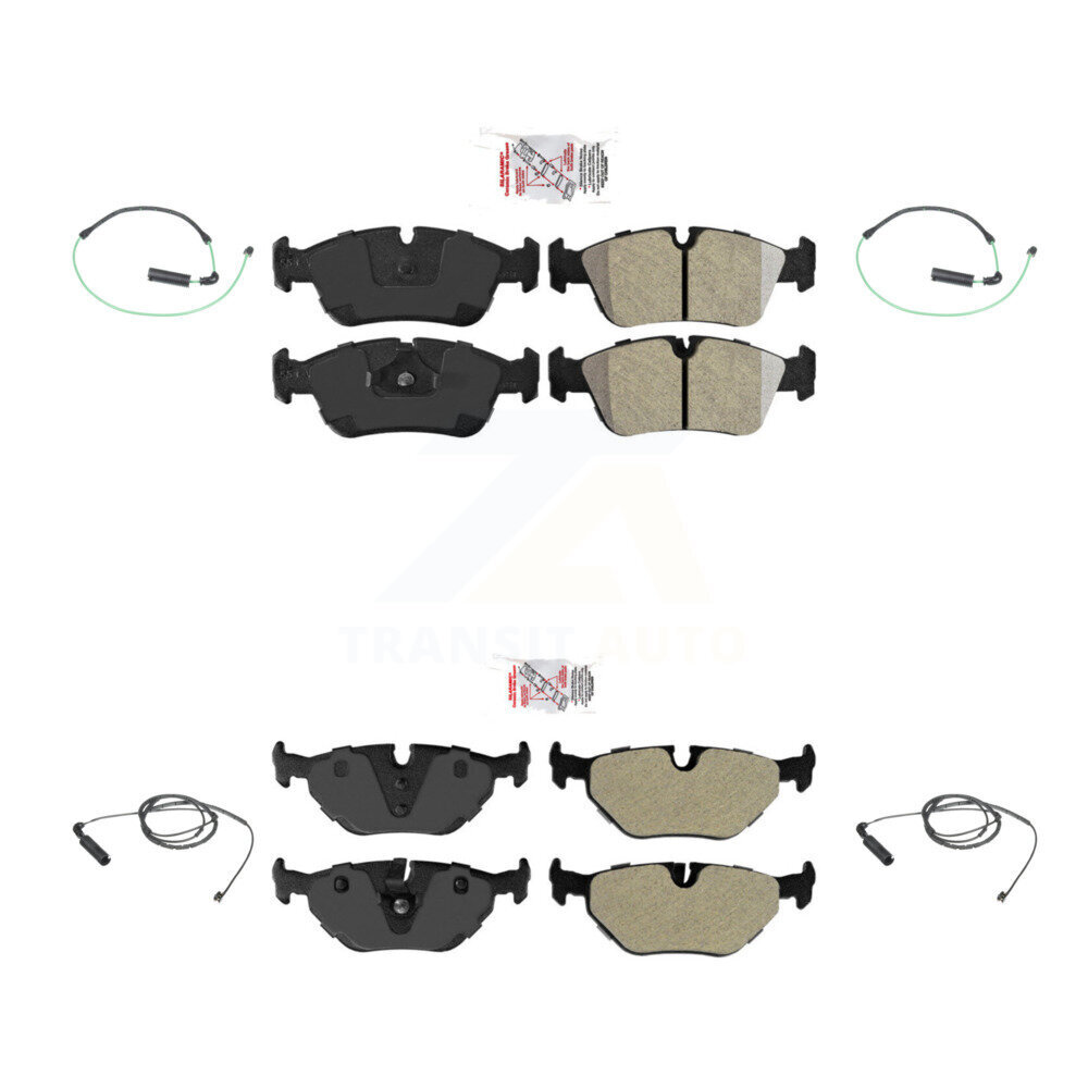 AmeriBRAKES - KNW-100253 - Front and Rear Disc Brake Pad Kits