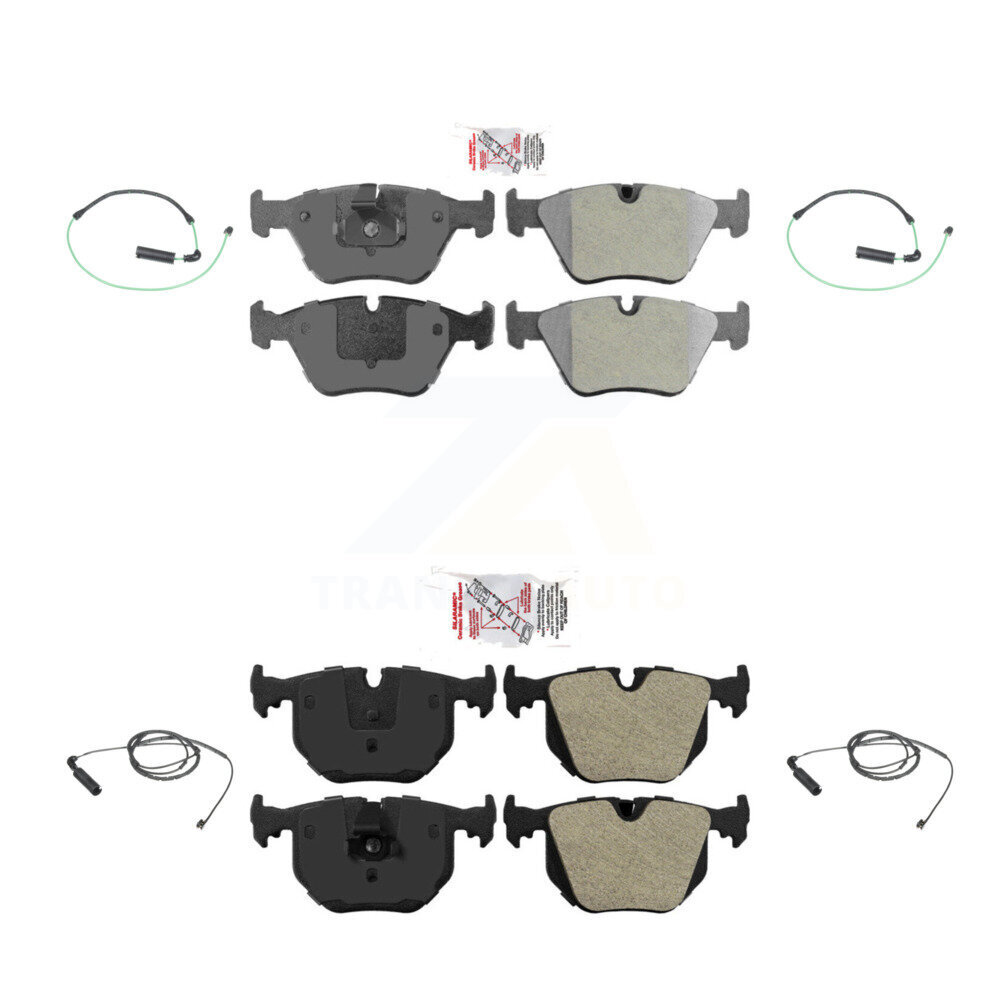 AmeriBRAKES - KNW-100255 - Front and Rear Disc Brake Pad Kits
