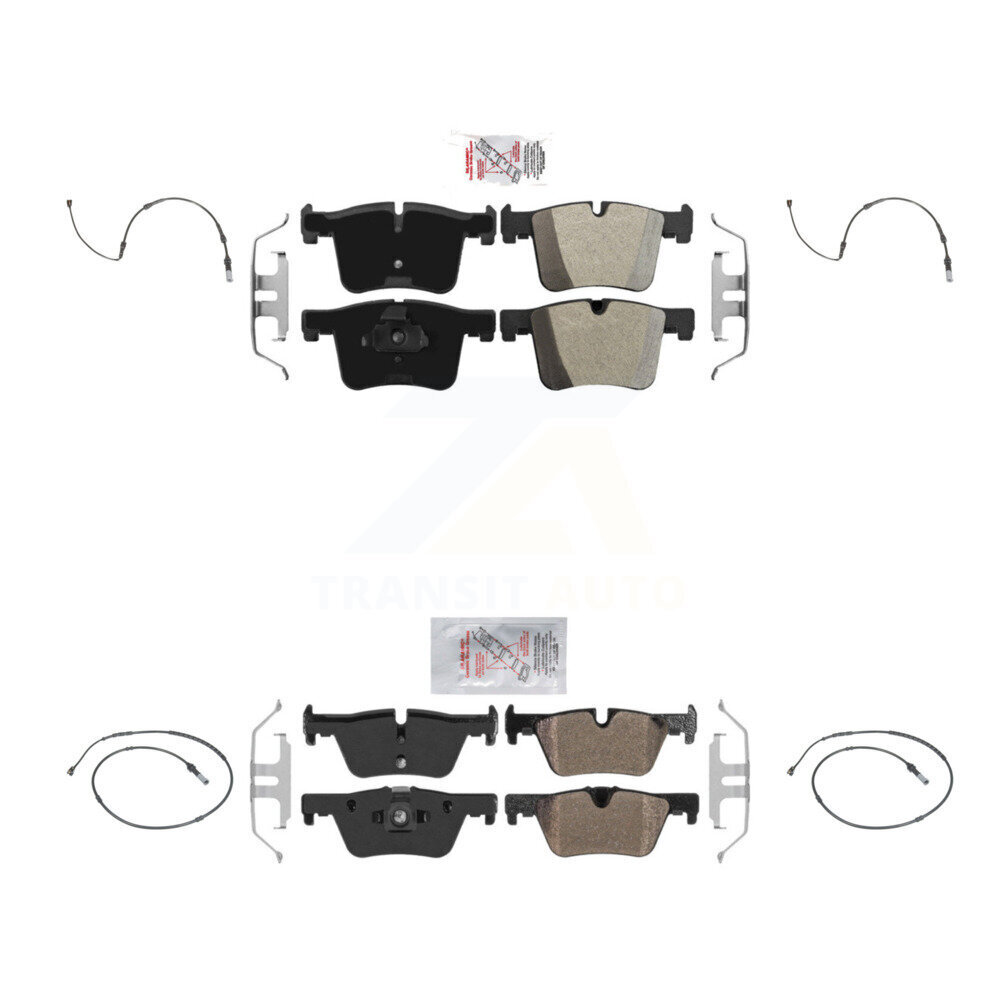 AmeriBRAKES - KNW-100262 - Front and Rear Disc Brake Pad Kits