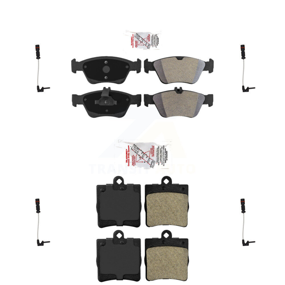 AmeriBRAKES - KNW-100284 - Front and Rear Disc Brake Pad Kits