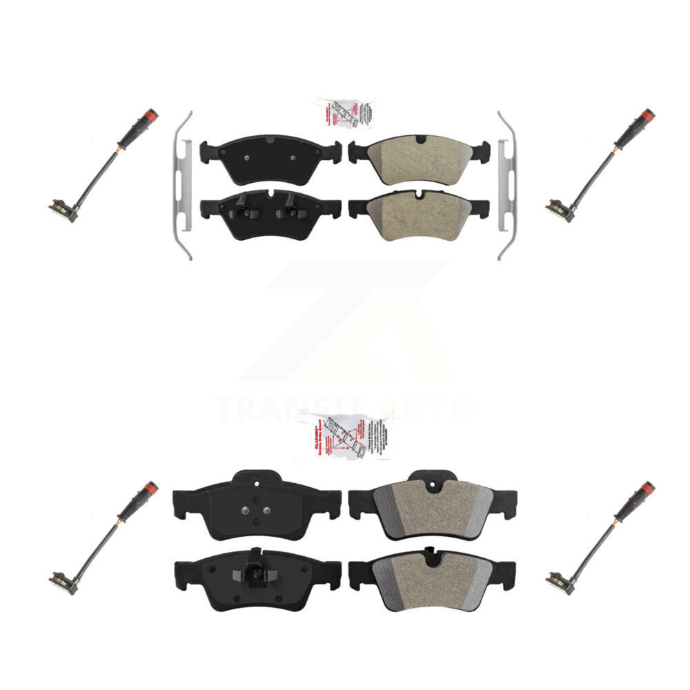 AmeriBRAKES - KNW-100300 - Front and Rear Disc Brake Pad Kits