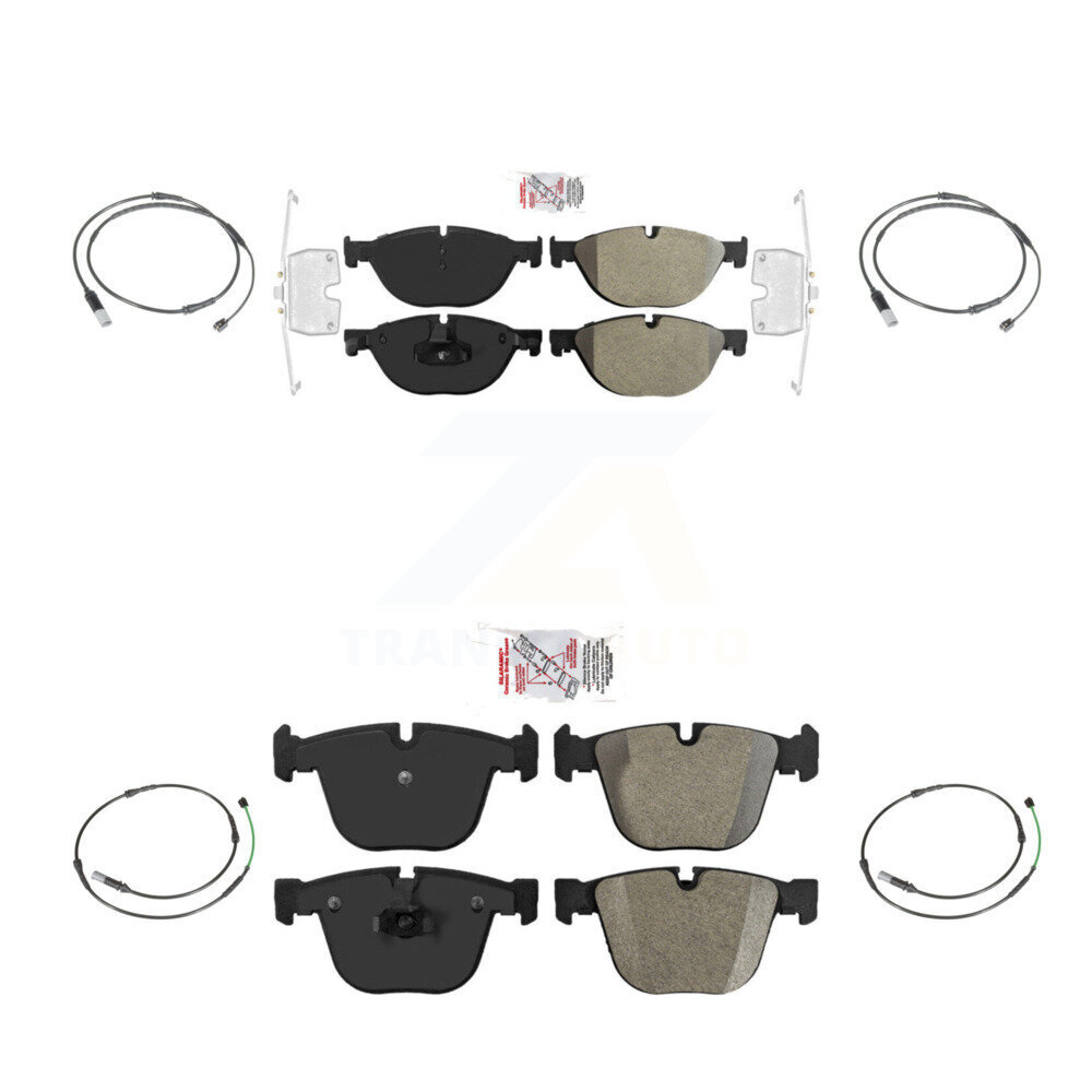 AmeriBRAKES - KNW-100314 - Front and Rear Disc Brake Pad Kits