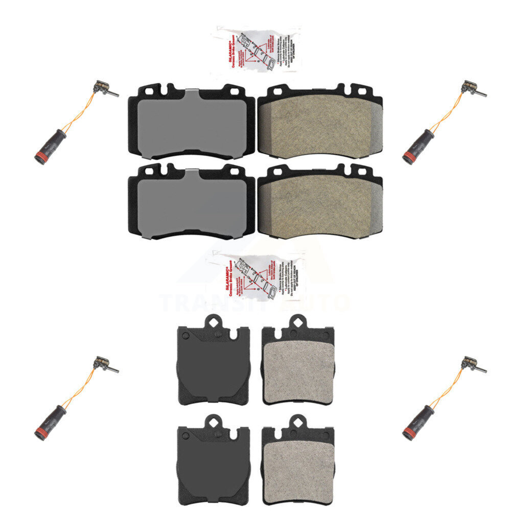 AmeriBRAKES - KNW-100331 - Front and Rear Disc Brake Pad Kits