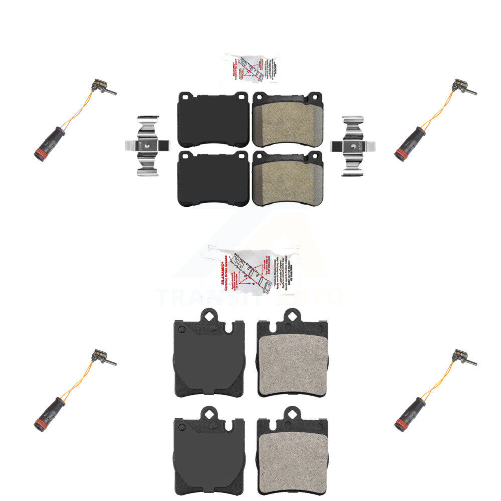 AmeriBRAKES - KNW-100333 - Front and Rear Disc Brake Pad Kits