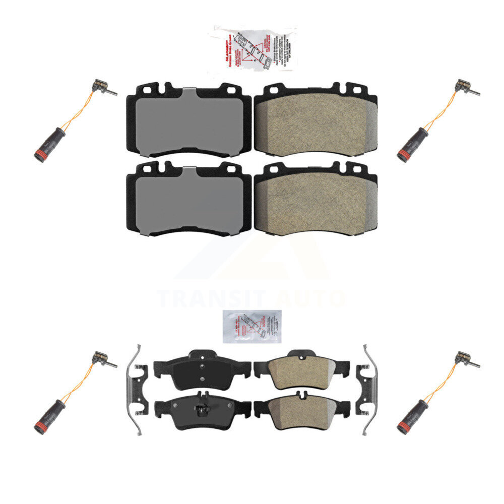 AmeriBRAKES - KNW-100335 - Front and Rear Disc Brake Pad Kits