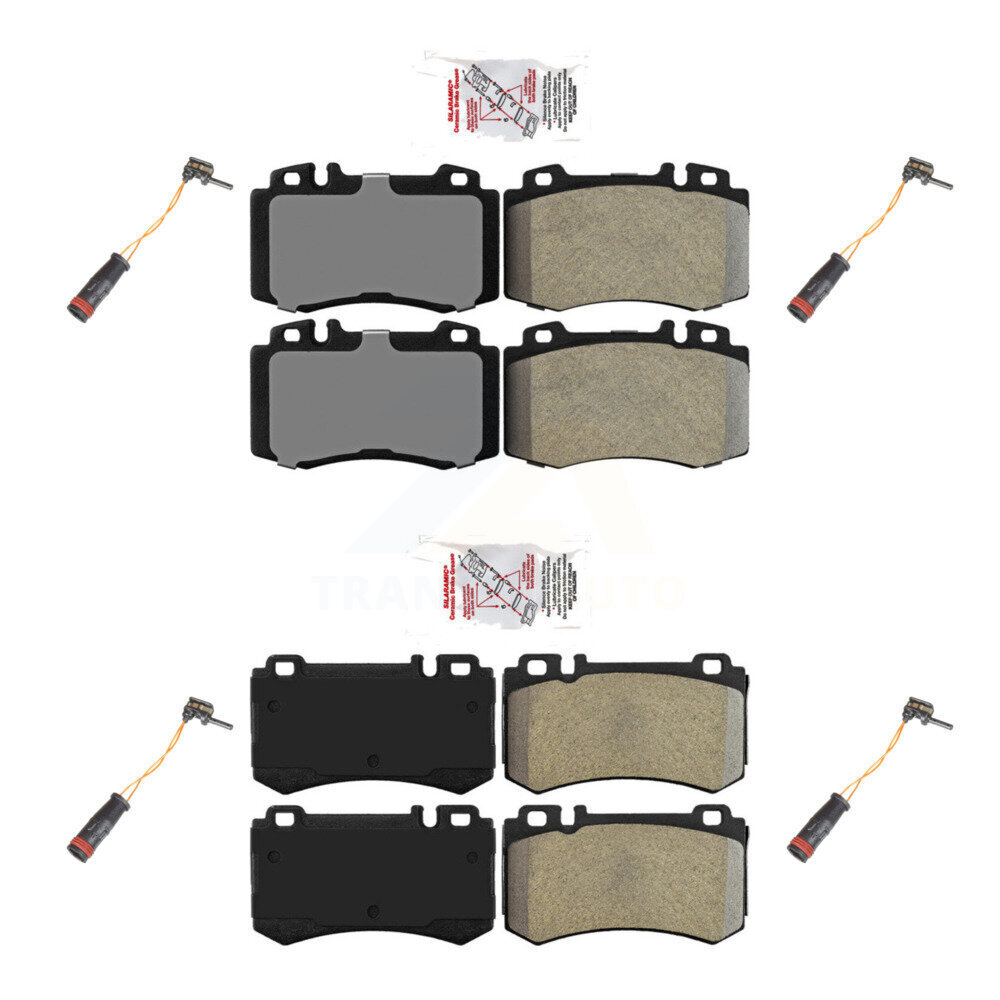 AmeriBRAKES - KNW-100336 - Front and Rear Disc Brake Pad Kits