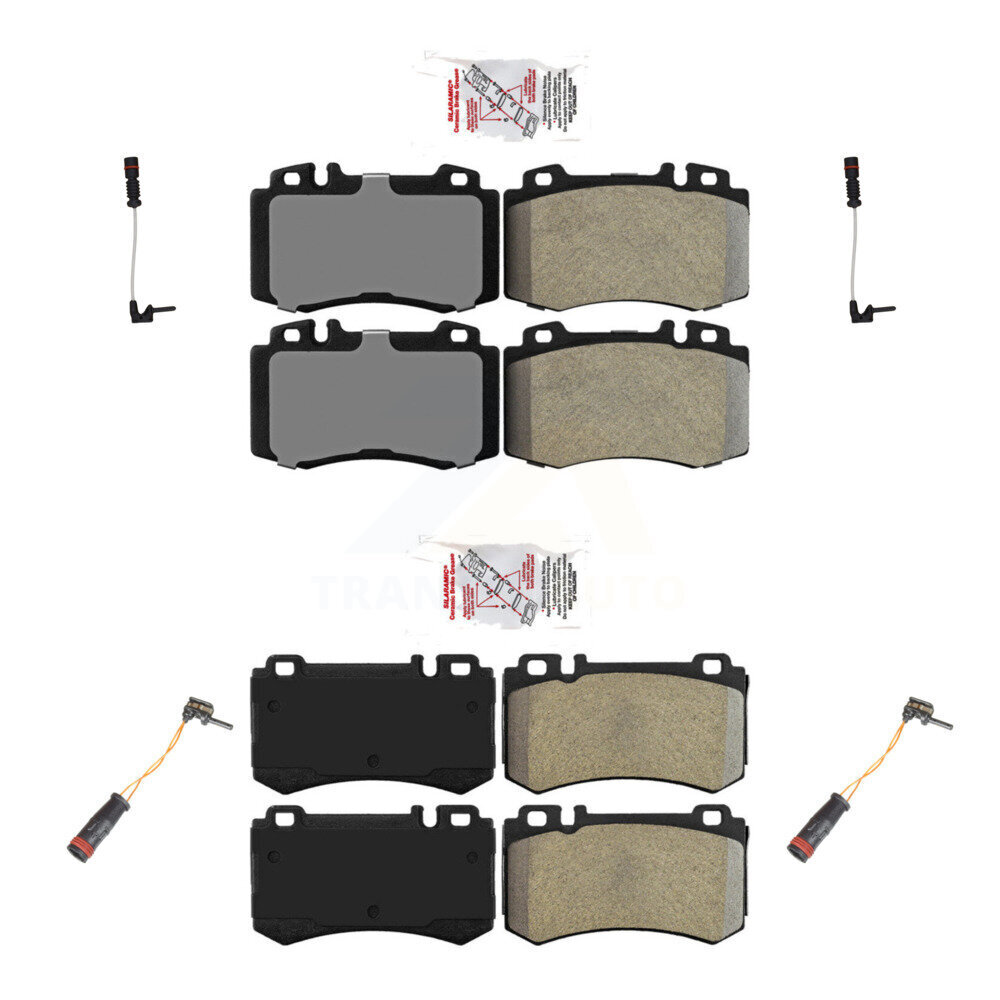 AmeriBRAKES - KNW-100337 - Front and Rear Disc Brake Pad Kits