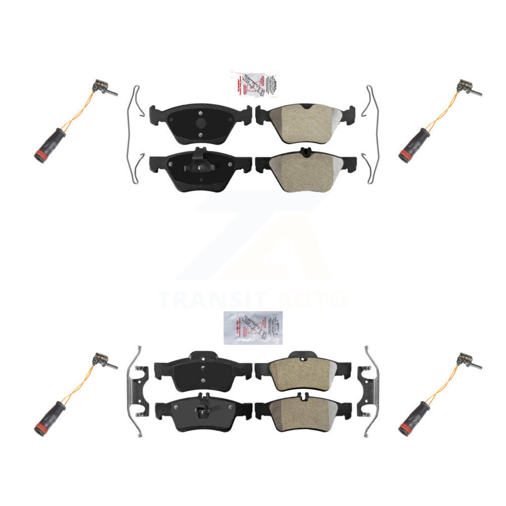 AmeriBRAKES - KNW-100341 - Front and Rear Disc Brake Pad Kits