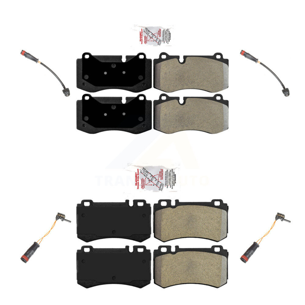 AmeriBRAKES - KNW-100342 - Front and Rear Disc Brake Pad Kits