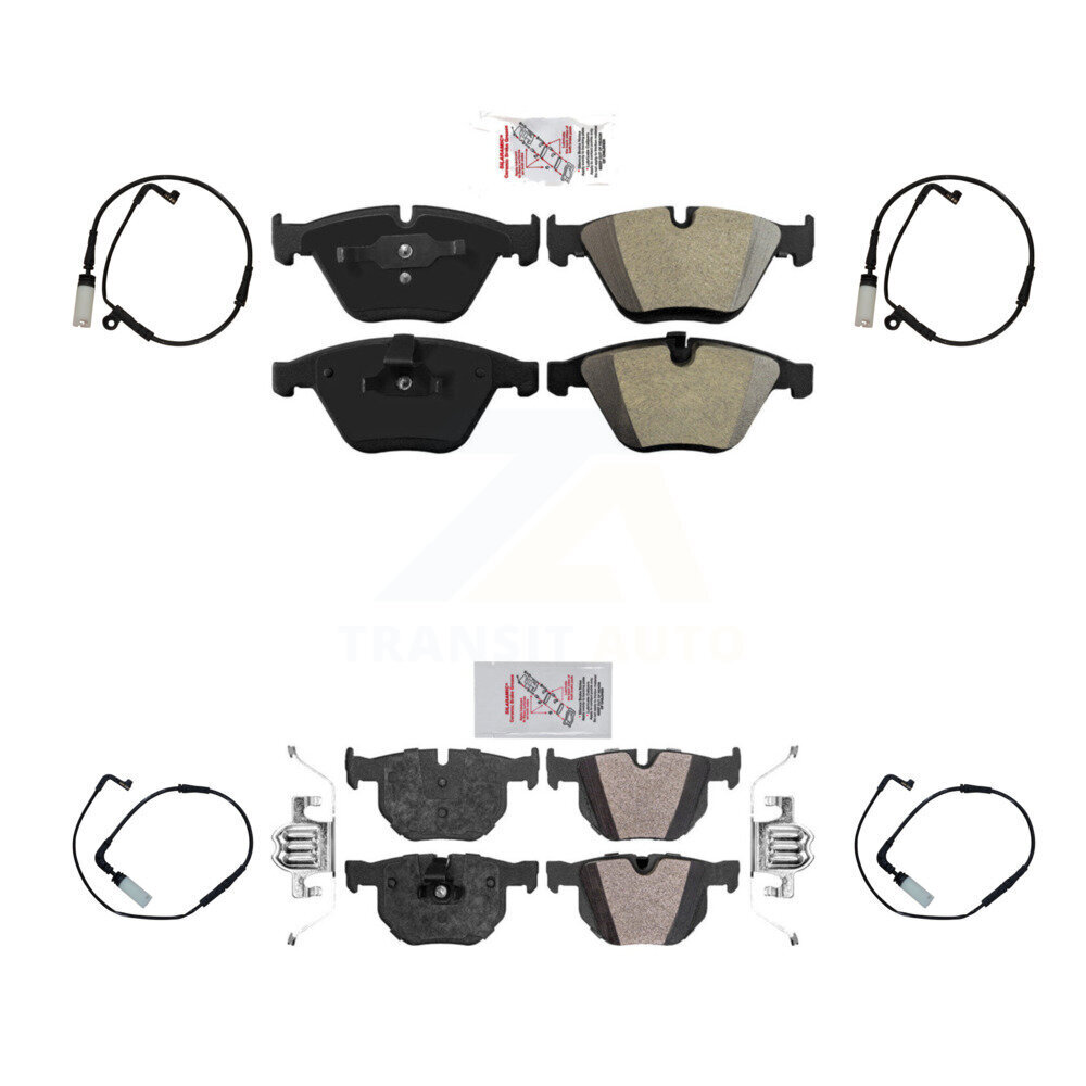 AmeriBRAKES - KNW-100370 - Front and Rear Disc Brake Pad Kits