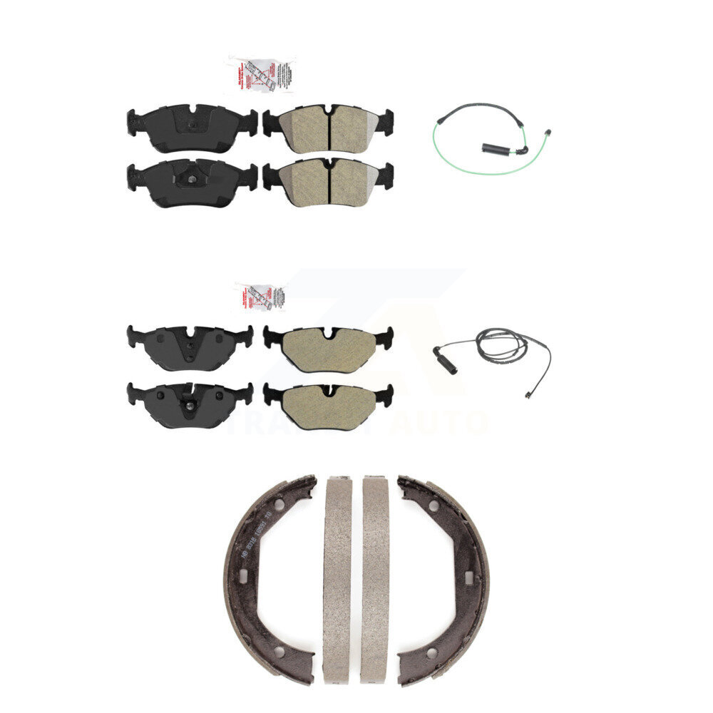 AmeriBRAKES - KNW-100413 - Front and Rear Disc Brake Pad Kits