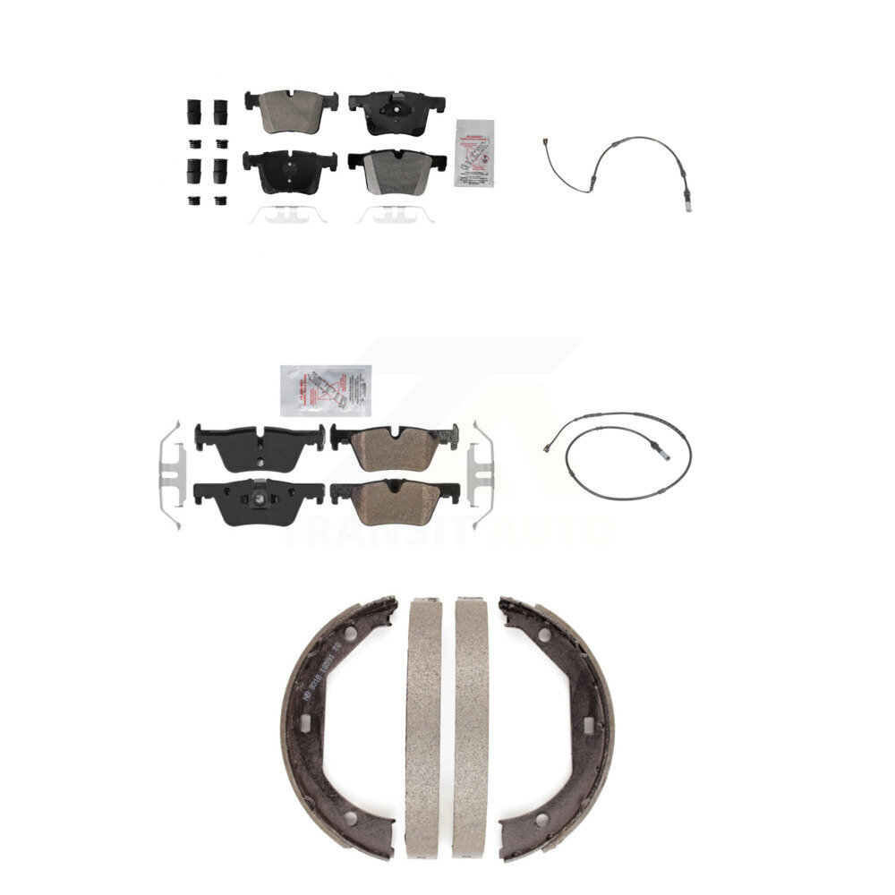 Front Rear Ceramic Brake Pad Wear Sensor Kit (5Pc) For BMW 320i xDrive 328d 2.0L - Picture 5 of 12